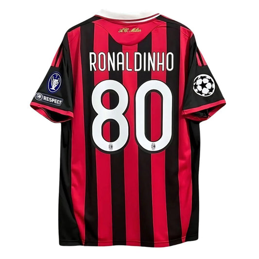 AC Milan Retro Home Shirt 09/10 - Ronaldinho