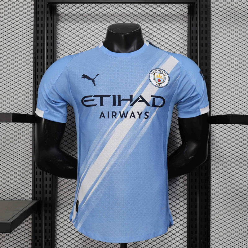 Manchester City Men's Home Kit 25/26 – Blue