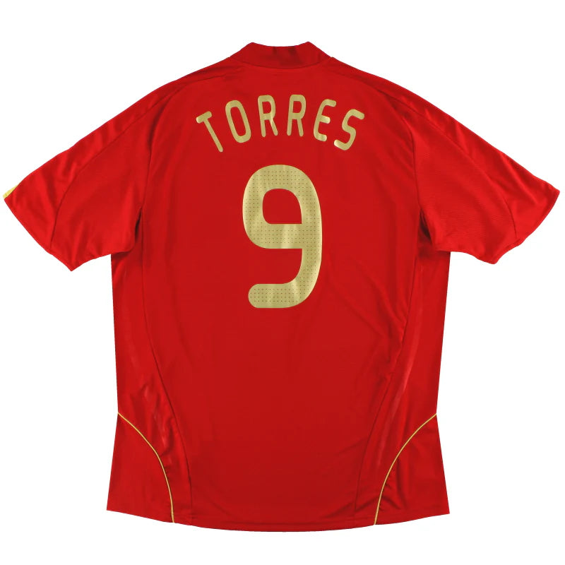 Spain Retro Shirt 2008 – Fernando Torres