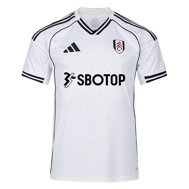 Fulham Men's Home Kit 25/26 - White & Black