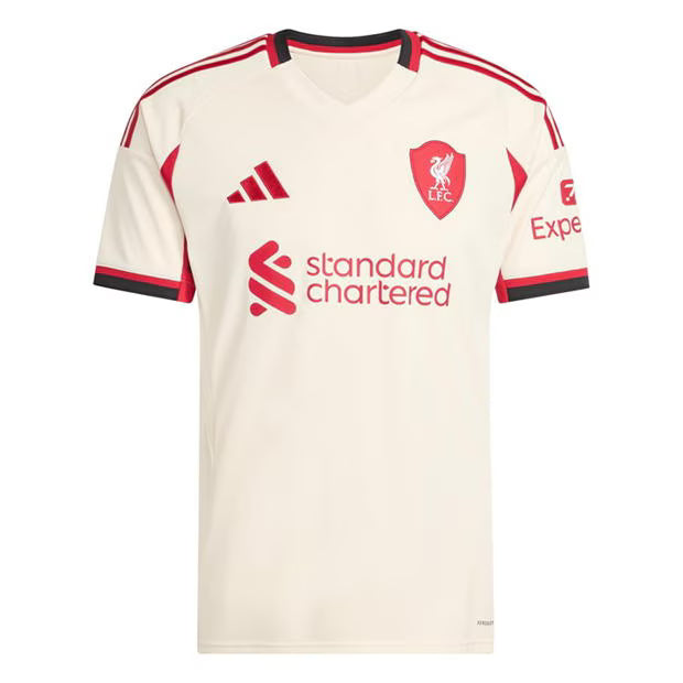Liverpool Men's Away Kit 25/26 - White