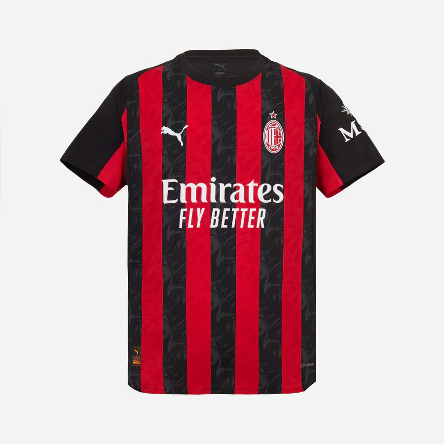 AC Milan Men's Home Kit 25/26 - Black & Red