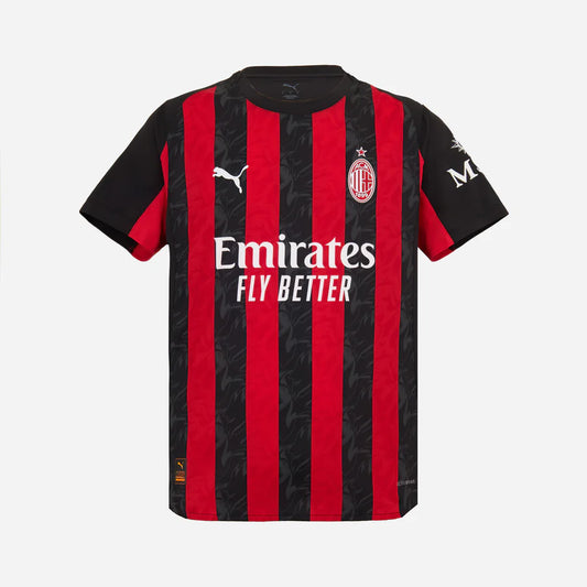 AC Milan Men's Home Kit 25/26 - Black & Red