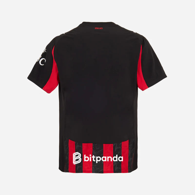AC Milan Men's Home Kit 25/26 - Black & Red