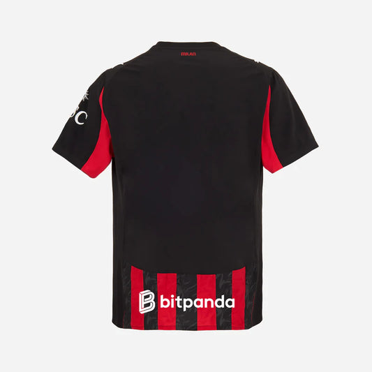 AC Milan Men's Home Kit 25/26 - Black & Red