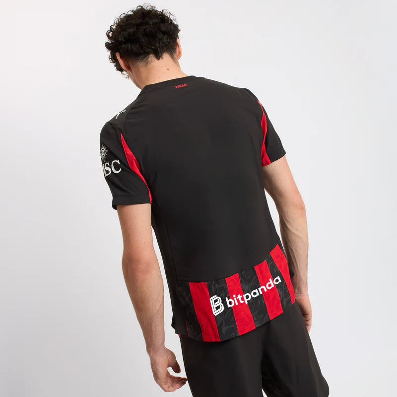 AC Milan Men's Home Kit 25/26 - Black & Red