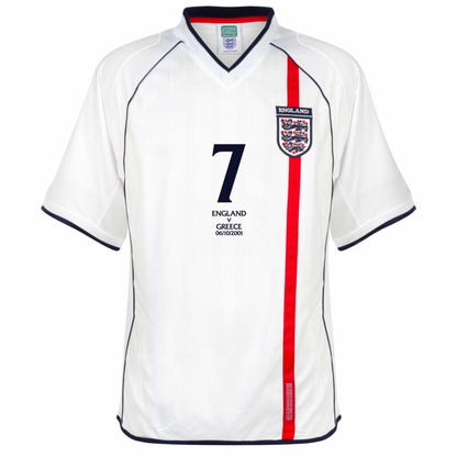 England Retro Shirt 2002 – Beckham
