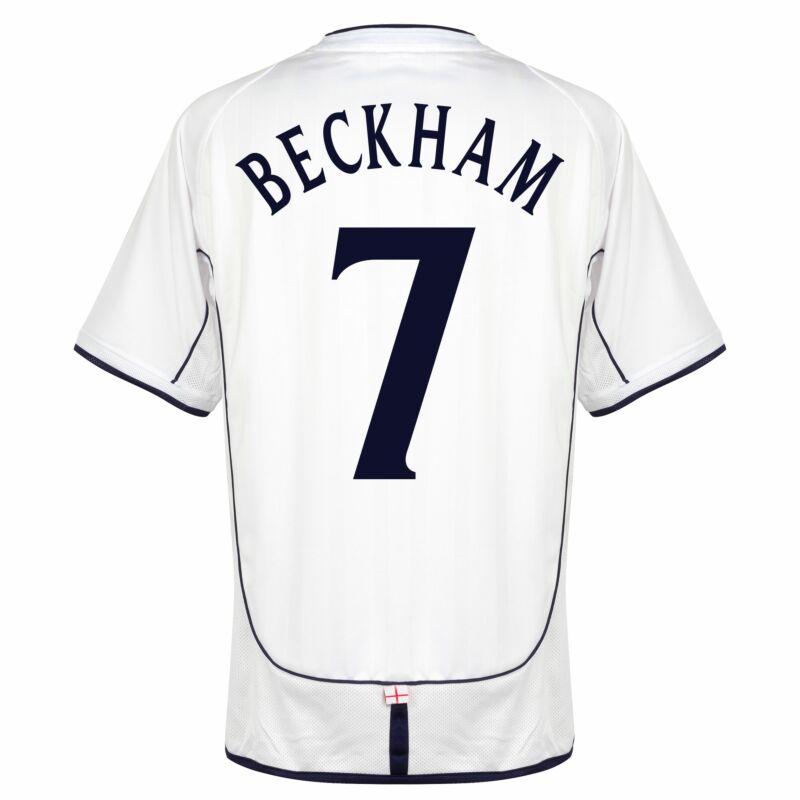 England Retro Shirt 2002 – Beckham