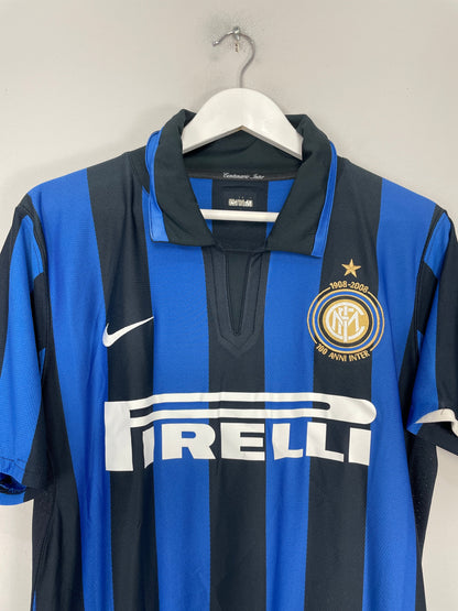 Inter Milan Retro Home Shirt 07/08 - Ibrahimović Edition