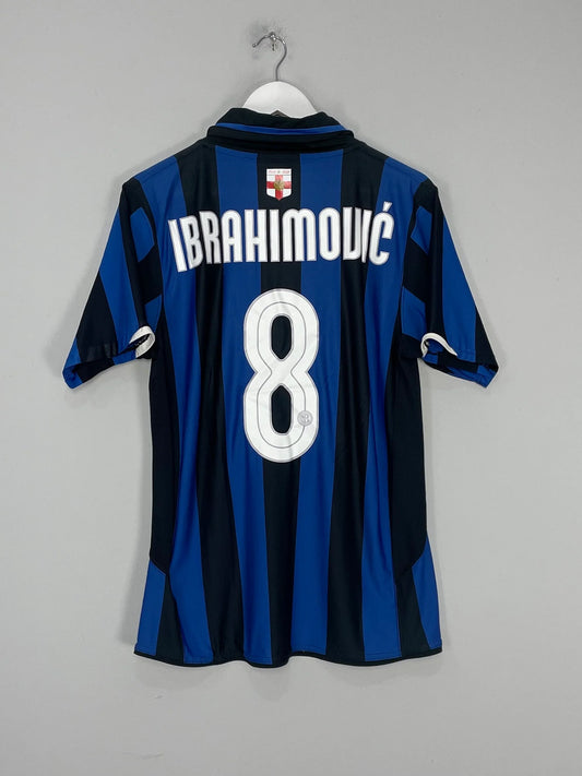Inter Milan Retro Home Shirt 07/08 - Ibrahimović Edition