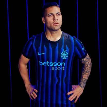 Inter Milan Home Shirt 25/26 - Blue and black