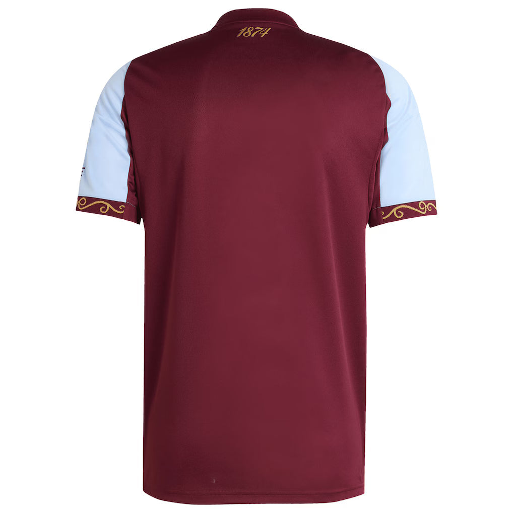 Aston Villa Men's Home Kit 25/26 - Red and Blue