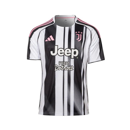 Juventus Home Shirt 25/26 - Black and White
