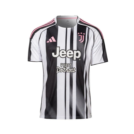 Juventus Home Shirt 25/26 - Black and White